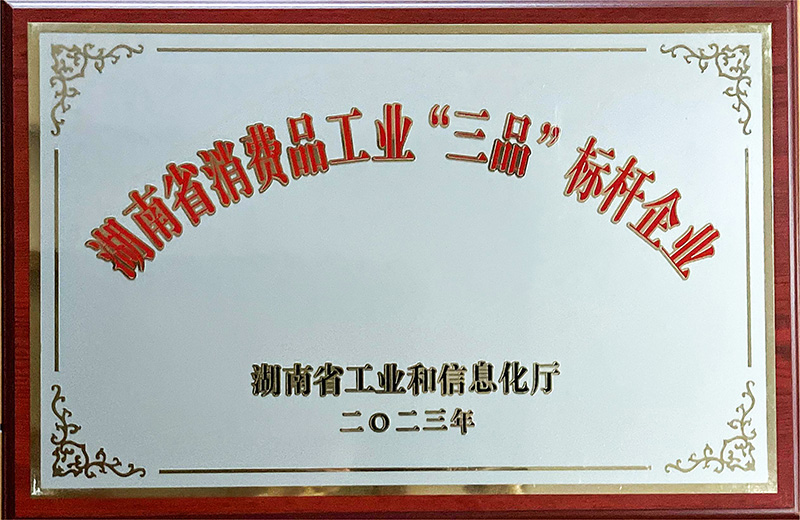 喜讯！桃花江竹材被认定为2023年省消费品工业“三品”标杆企业