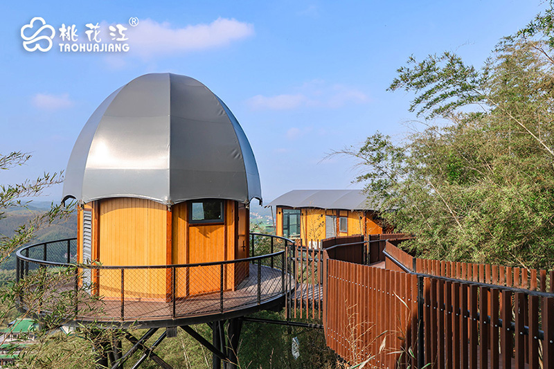 桃花江竹海竹林秘境酒店项目