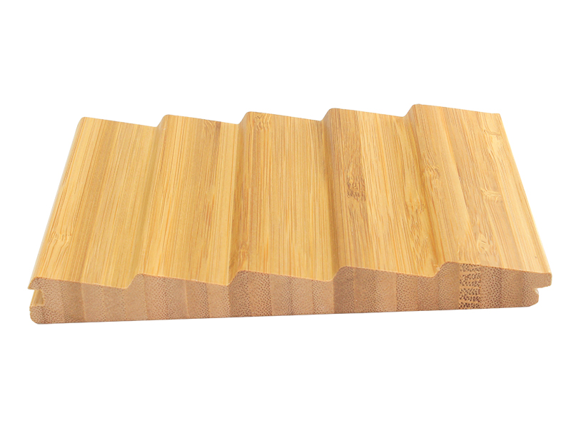 阶梯型竹木墙板
