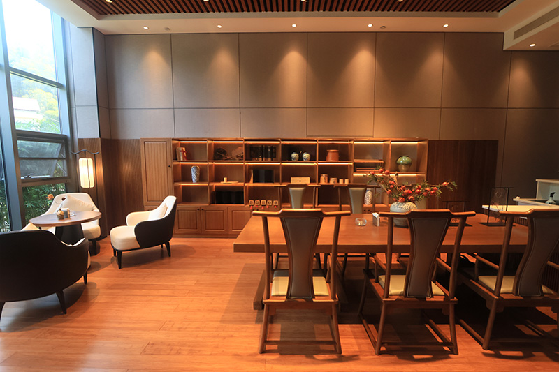 竹韵茶香—桃江美人谷全竹茶室