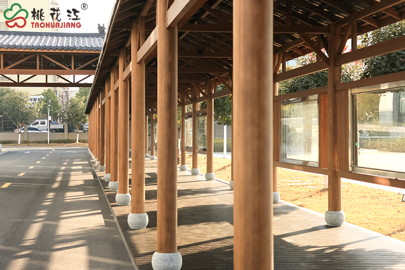 竹装配式文化连廊 竹装配式文化连廊