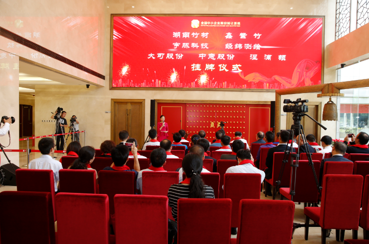 湖南竹材挂牌仪式
